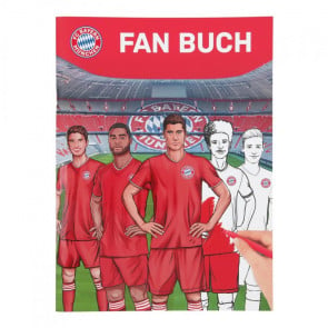 FC Bayern München Mal- und Stickerbuch  Depesche 11513 Vorderseite