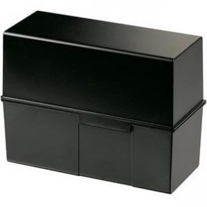 Han Karteikartenbox DIN A5 quer ungefüllt schwarz 975-13