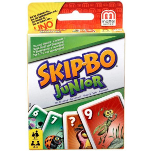 MATTEL GAMES Kartenspiel Skip-Bo Junior Verpackung Vorderseite
