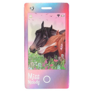 Miss Melody Mobile Blöcke mit Wackelbild Motiv Pferde || Depesche 6375