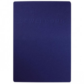 Pagna Bewerbungsmappe Premium 3-teilig blau