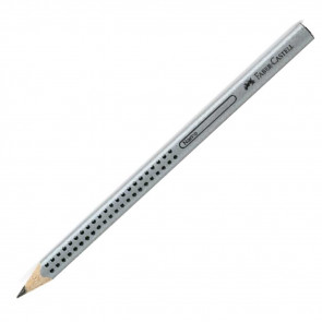Faber-Castell Bleistift Jumbo-Grip HB silber