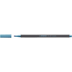 Stabilo Pen 68 metallic Filzstift metallic blau