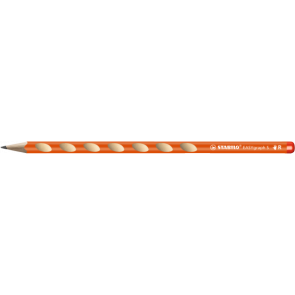 STABILO Schmaler Dreikant-Bleistift Rechtshänder -  EASYgraph S orange HB