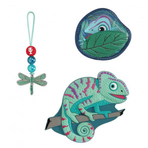 STEP BY STEP Magic Mags 3-teiliges Zubehör Tropical Chameleon