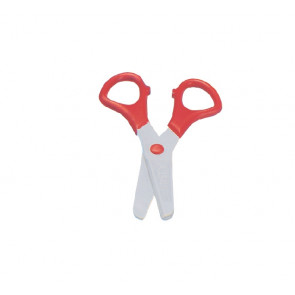 Wedo Bastel-Schere Bambino 12,5cm Glasfaser für Rechtshänder rot